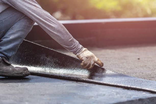 Professional Basement Waterproofing technician working in South Charleston, OH